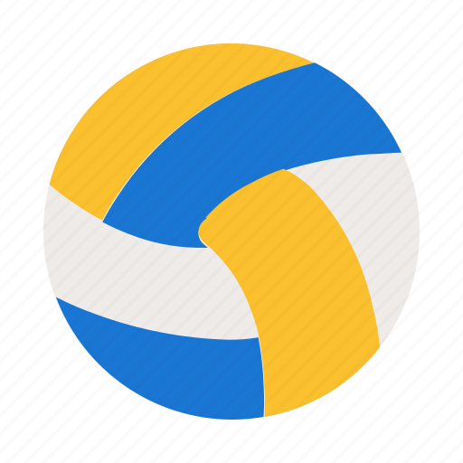 Volleyball, ball, sport, sports, and, competition, equipment icon - Download on Iconfinder