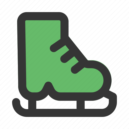 Ice, skate, boot, winter, sports, skating, shoes icon - Download on Iconfinder