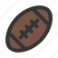 rugby, ball, american, football, sports 