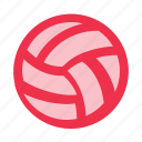 volleyball, ball, sport, sports, and, competition, equipment