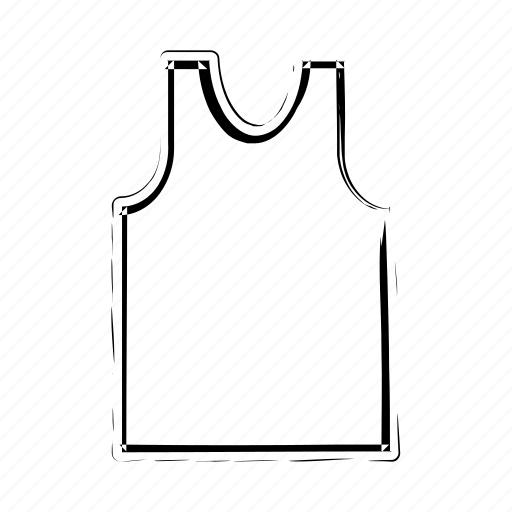Gym vest, sleeveless, sleeveless shirt, sports shirt icon - Download on Iconfinder