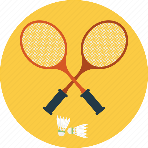 Badminton, badminton court, badminton racket, indoor sports, shuttlecock icon - Download on Iconfinder