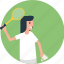 badminton match, badminton player, playing badminton, racket, score 