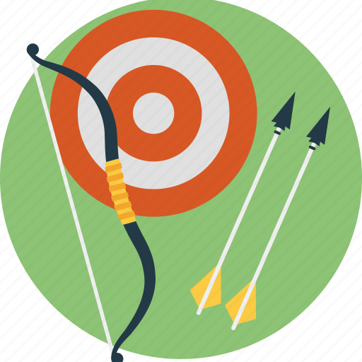 Archery, bow and arrow, outdoor sports, quiver, tournament icon - Download on Iconfinder