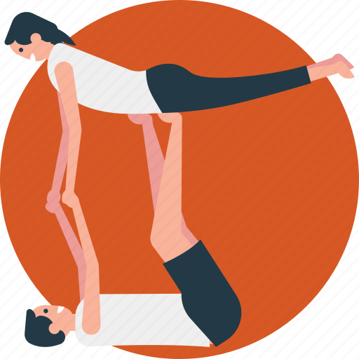 Fitness, gyming partners, lifting exercise, weight lifting, working out icon - Download on Iconfinder