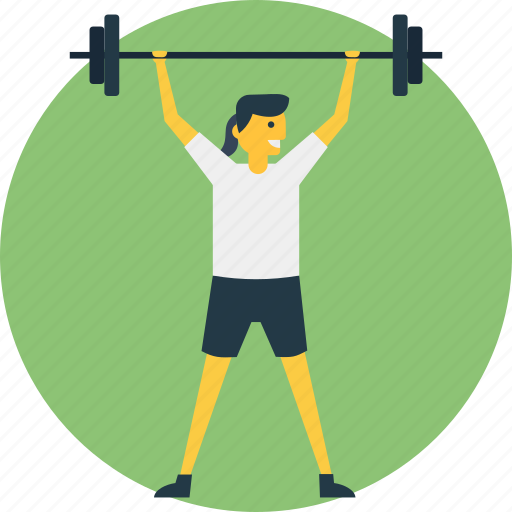 Gym activities, gym coach, gyming, lifter, physical training, weight lifting icon - Download on Iconfinder
