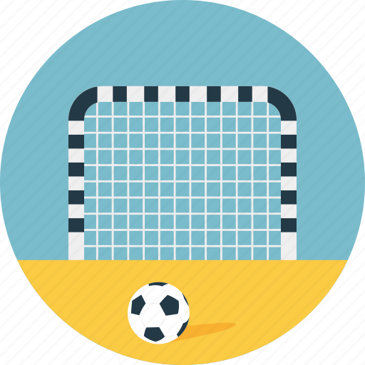 Football field, football net, football practice, outdoor game, soccer icon - Download on Iconfinder