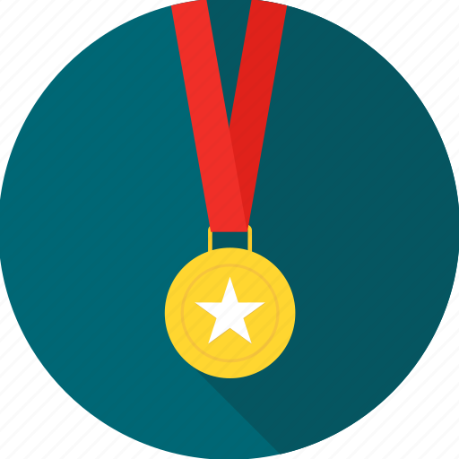 Gold, medal, achievement, award, badge, star, winner icon - Download on Iconfinder
