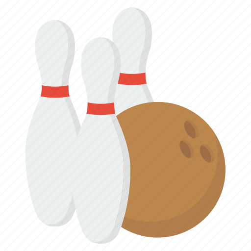 Alley pins, bowling ball, bowling game, bowling pins, hitting pins, tenpins icon - Download on Iconfinder
