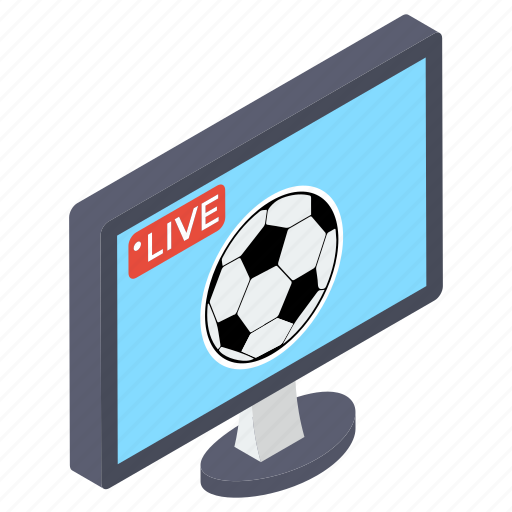 Game streaming, match streaming, online match, online sports, sports streaming icon - Download on Iconfinder