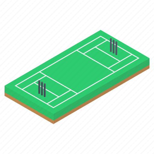 Cricket area, cricket field, cricket pitch, play area, playground icon - Download on Iconfinder