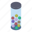 ball container, ball cylinder, balls bottle, balls box, cricket balls 