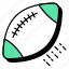 rugby, american football, sports tool, sports equipment, sports instrument 