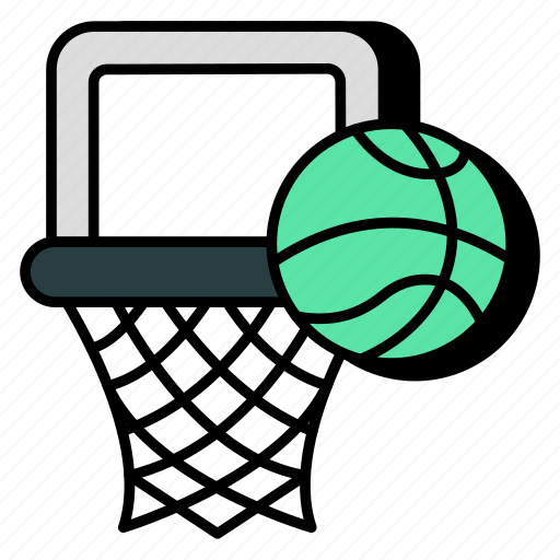 Basketball goal, basketball hoop, basketball rim, backboard, basketball game icon - Download on Iconfinder