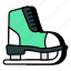 ice skate, shoe, boot, footwear, footgear 