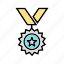 medal, gold, prize 