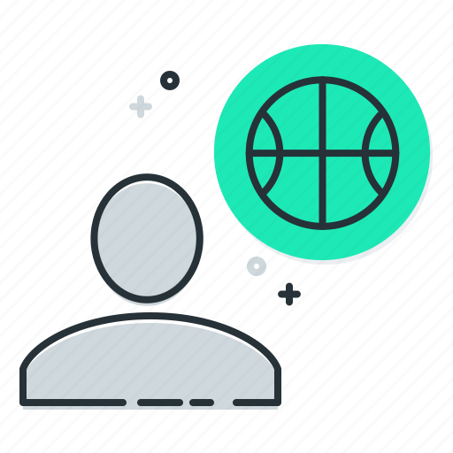 Basketball, basketballer, game, player, sport icon - Download on Iconfinder