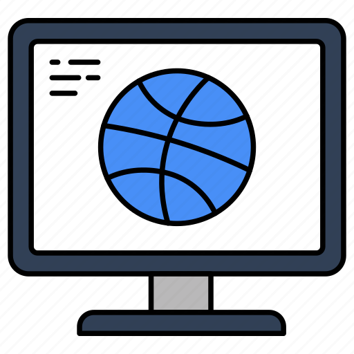 Tv match, basketball match, television match, broadcast, online sports channel icon - Download on Iconfinder