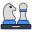 chess pieces, checkmates, chess knight, chess rook, game 