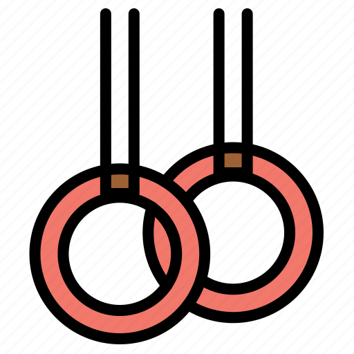 Athletic, gymnastics, rings icon - Download on Iconfinder