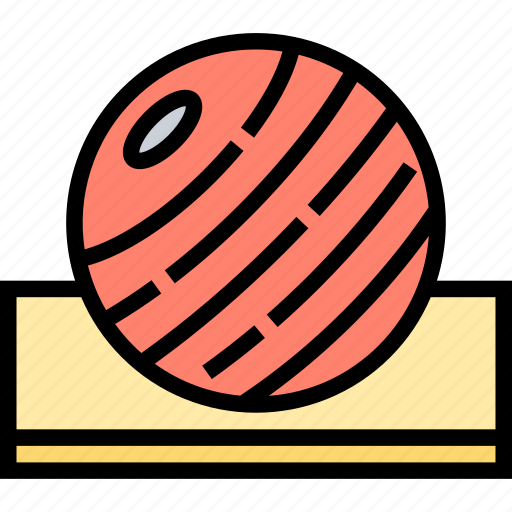 Exercise, ball, fitness, pilates, training icon - Download on Iconfinder