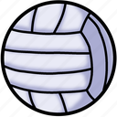 ball, volley, volleyball, game, sport