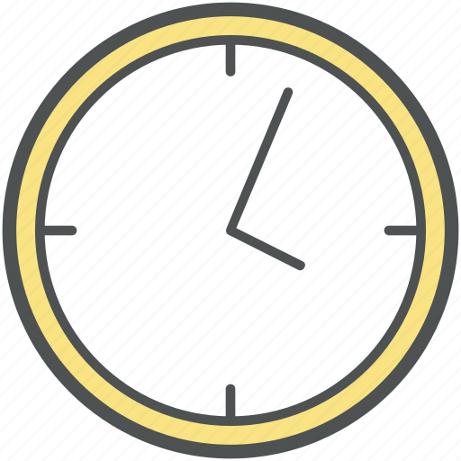 Alarm, clock, schedule, time, timepiece, timer, wall clock icon - Download on Iconfinder