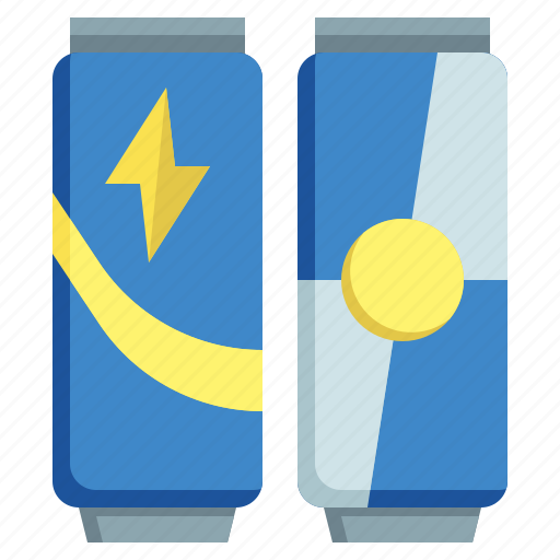 Energy, drink, soft, refreshment, caffeine, muscles icon - Download on Iconfinder