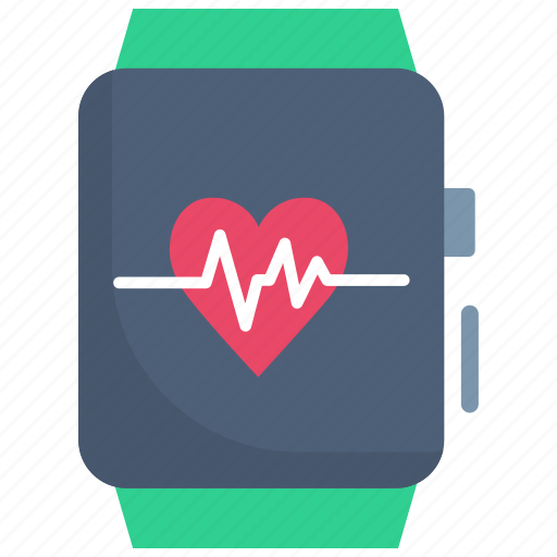 Device, gadget, heart rate, smartwatch, sport, technology, watch icon - Download on Iconfinder