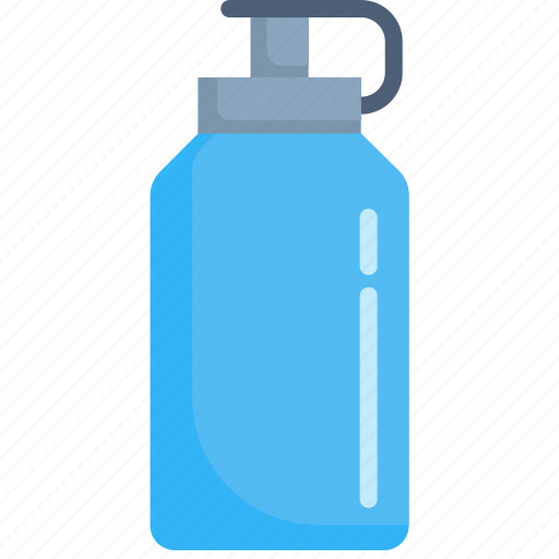 Bottle, cartoon, container, drink, plastic, transparent, water icon -  Download on Iconfinder