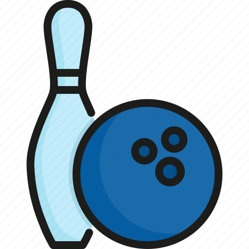 Ball, bowling, competition, game, pin, sport, strike icon - Download on Iconfinder