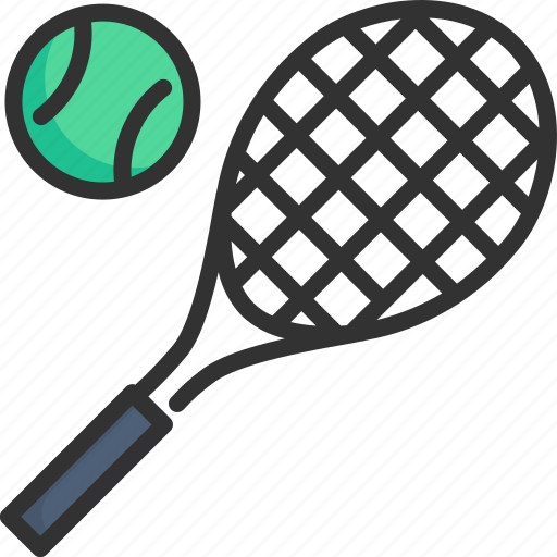 Ball, competition, court, game, racket, sport, tennis icon - Download on Iconfinder