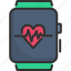 device, gadget, heart rate, smartwatch, sport, technology, watch 