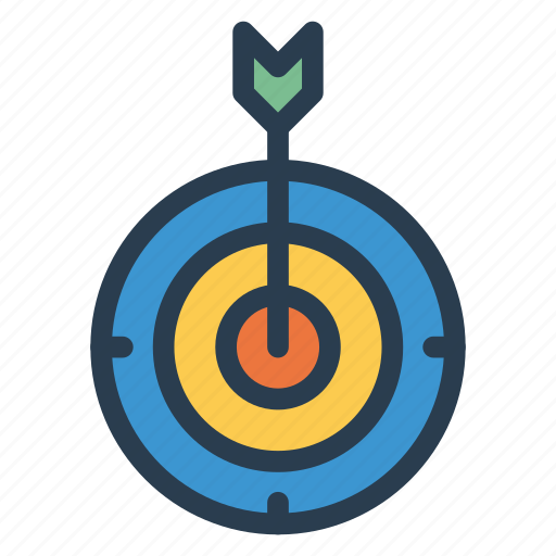 Arrow, focus, goal, location, mission, position, target icon - Download on Iconfinder