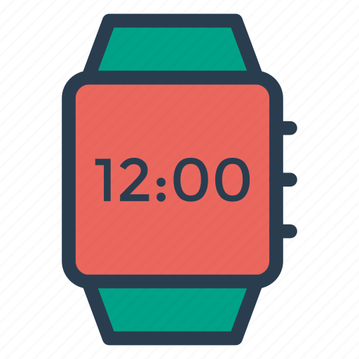 Alarm, applewatch, device, digital, time, view, watch icon - Download on Iconfinder