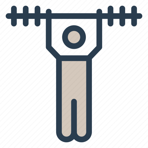 Avatar, boy, lifting, male, man, user icon - Download on Iconfinder