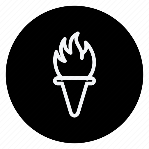 Fitness, game, play, sport, fire, light, torch icon - Download on Iconfinder