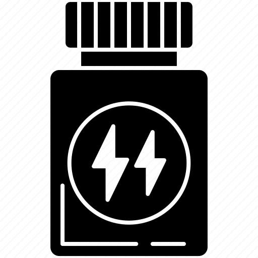 Bottle, drink, jar, powder, proteins icon - Download on Iconfinder