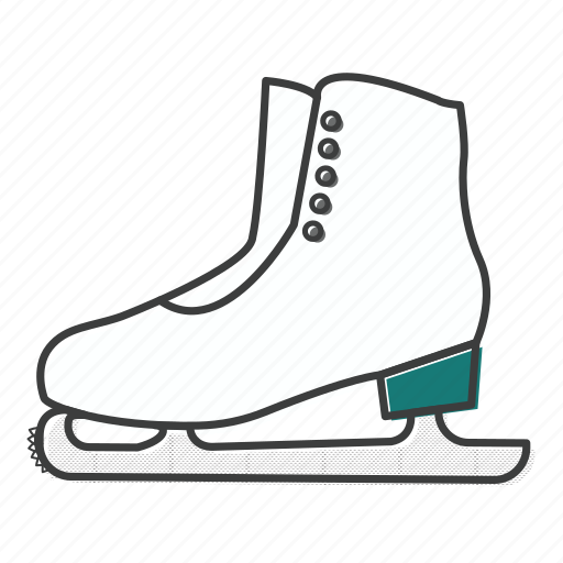 Figure, ice, olympic, skate, skates, skating, winter icon - Download on Iconfinder
