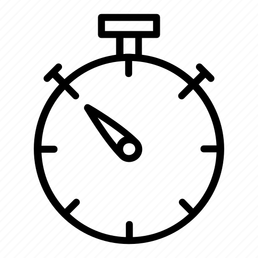 Alarm clock, chronometer, stopwatch, time noter, timekeeper, timepiece icon - Download on Iconfinder