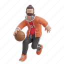 .png, sports, people, health, hearth, life 3d illustration 
