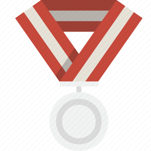 Medal, prize, silver, winner icon - Download on Iconfinder