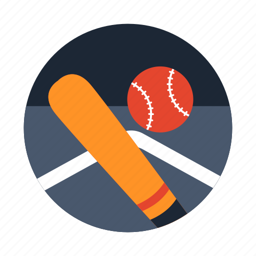 Baseball, baseball bat, softball, sport gear, team sports icon - Download on Iconfinder
