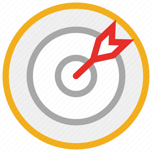 Aim, dart, dart board, target icon - Download on Iconfinder