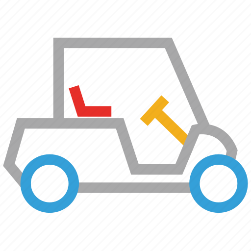 Electric car, golf car, golf cart, vehicle icon - Download on Iconfinder