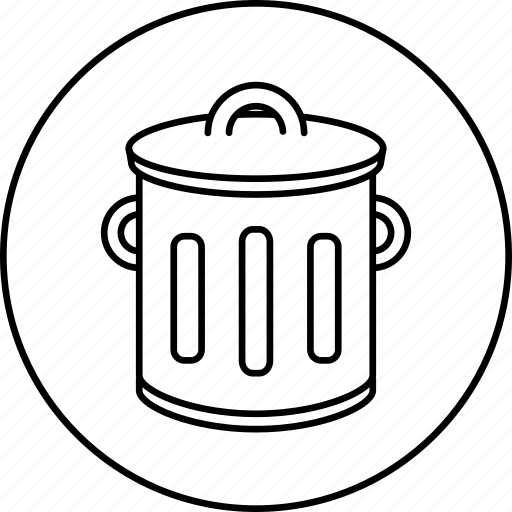 Bin, can, dustbin, garbage, recycle, trash icon - Download on Iconfinder