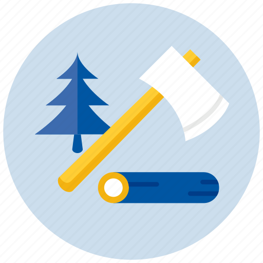 Axe, forest, tree, environment, nature, eco, ecology icon - Download on Iconfinder