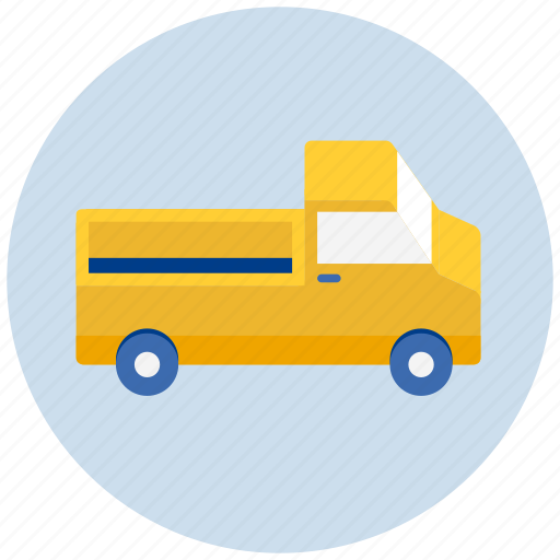 Pickup, truck, delivery, transport, transportation, vehicle icon - Download on Iconfinder