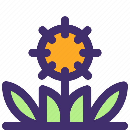 Agriculture, farm, flower, garden, nature, plant, sunflower icon - Download on Iconfinder