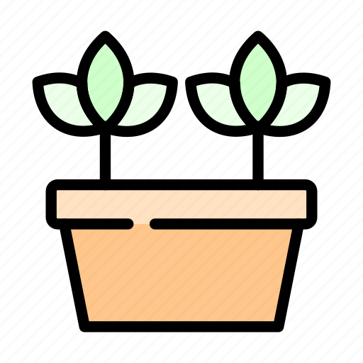 Garden, plant, pot, spring icon - Download on Iconfinder